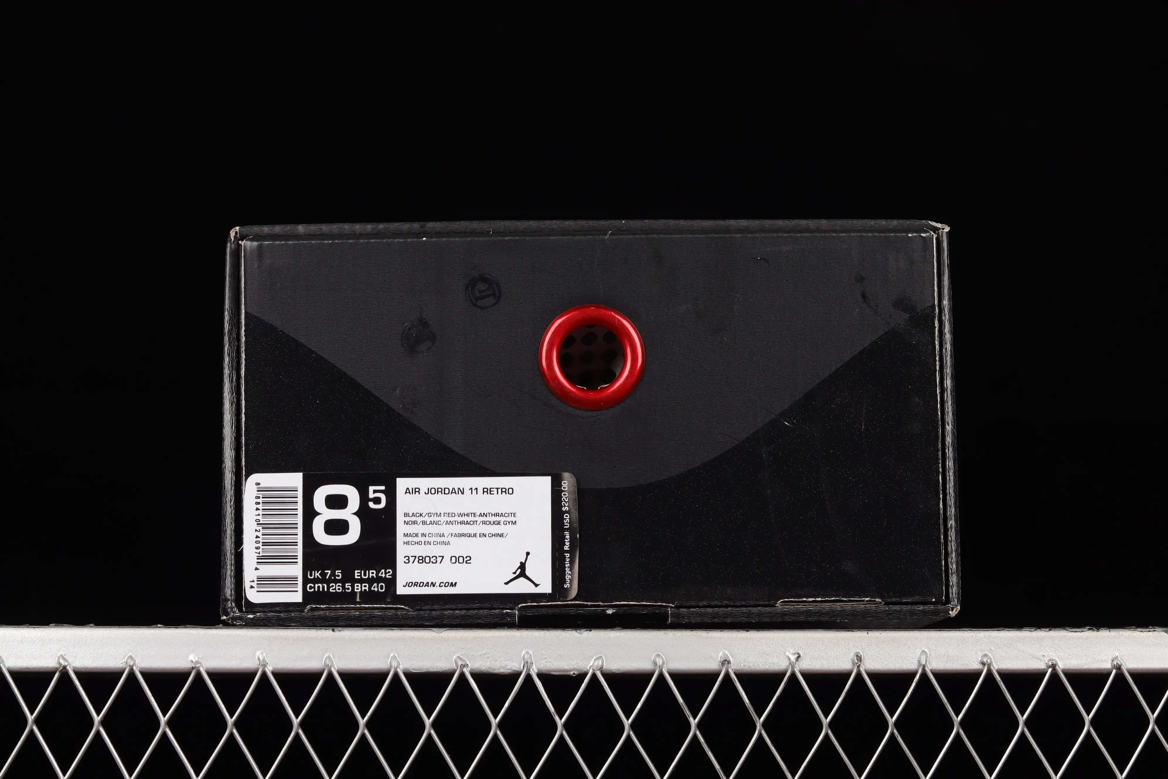 All categories Air Jordan Jordan series basketball shoes Air Jordan 11 F version Air Jordan 11 "72-10" AJ11 Joe 11 Devil basketball shoes first layer genuine carbon 378037-002